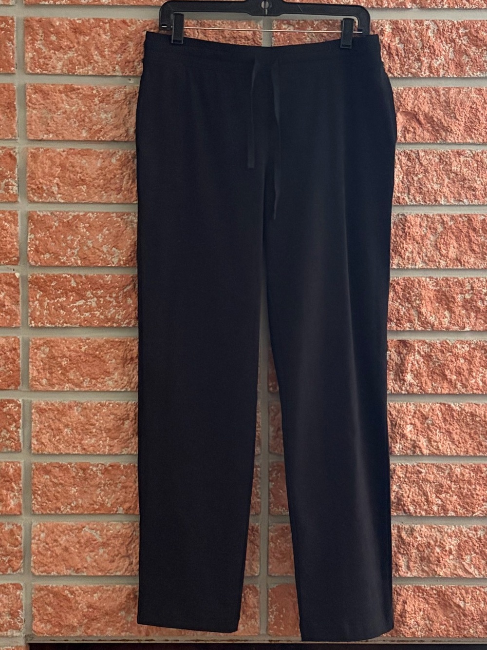Karen Scott Black Drawstring Track Pants